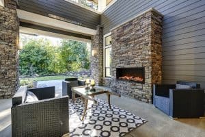 Buschurs Outdoor Fireplace